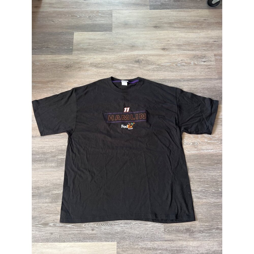 Chase Authentics Denny Hamlin FedEx Racing T-Shirt 2XL NASCAR U3